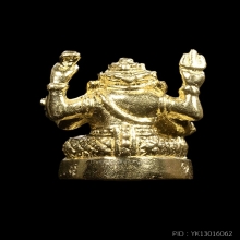 พระพิฆเนศ บันดาลโชค พระอาจารย์เบ๊นซ์ เนื้อทองคำ เลข 1