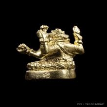 พระพิฆเนศ บันดาลโชค พระอาจารย์เบ๊นซ์ เนื้อทองคำ เลข 1