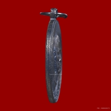 เหรียญรุ่นสุดท้ายหลวงพ่อเงิน วัดดอนยายหอม พิมพ์ใหญ่เนื้อเงิน