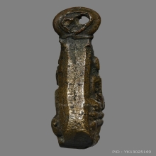 เหรียญหล่อสมเด็จหู หลวงพ่อคำ วัดโพธิ์ปล้ำ