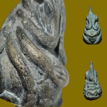 พระปิดตาพิมพ์น้ำเต้า (ลายมุ้ง) ปี 2524 ลพ.แช่ม วัดดอนยายหอม