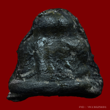 พระรูปหล่อหลวงพ่อเงิน วัดบางคลาน เนื้อดิน พร้อมบัตรรับรอง