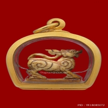 สิงห์งาแกะสองขวัญ หลวงพ่อเดิม วัดหนองโพ จ.นครสวรรค์