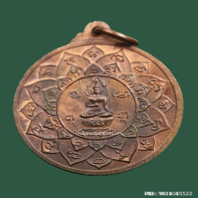 เหรียญ รุ่นแรก พระครูสังฆรักษ์ (พั่ว) วัดนาเจริญ ปี 15