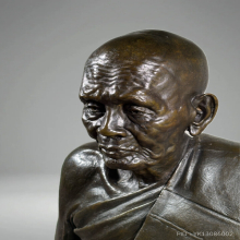 หลวงปู่เอี่ยม วัดหนัง ร้อยปียันต์สี่ กรรมการ หน้าตัก 16 นิ้ว