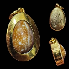 เบี้ยแก้...ทองคำ หลวงปู่เจือ วัดกลางบางแก้ว สวยเดิมครับ