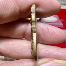 เหรียญพ่อตาบ มะขามเรียง รุ่นแรก 2515 เนื้อฝาบาตร หายากมาก