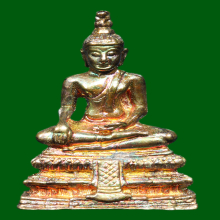 รูปหล่อ หลวงพ่อวัดไร่ขิง ปี 2518 อุดผง กล่องเดิม