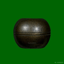 บาตรตัน พิมพ์ใหญ่ เนื้อสำริดแก่เงิน ยุคล้านนา