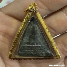 พระนางพญา กรุวัดราชบูรณะ เนื้อชินเงิน