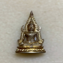 ชินราช รุ่นอินโดจีน  พิมพ์เเต่งใหม่ เนื้อโลหะผสม พ.ศ.2485