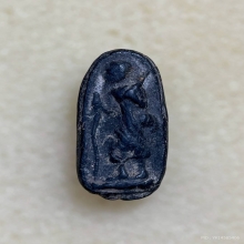 สิวลีองค์จ้อยหลวงพ่อกวย พิมพ์ไม่มีย่าม เนื้อผงใบลาน พ.ศ.2500