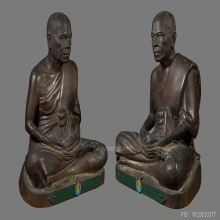 LUANG-POR-SOD IMAGE ,PAK-NAM TEMPLE ,CLASS 1 ,B.E.2500 (1st)