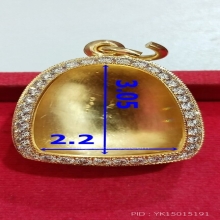 ตลับเพชร ร้านเท้งปกเกล้า ลป.ทวด รุ่นเบตง หนัก 37.6 กรัม 