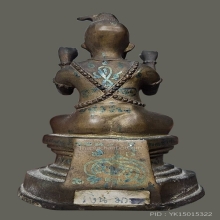 กุมารทองขนาดบูชา รุ่นเจริญลาภ เนื้อโลหะ ครบสูตร