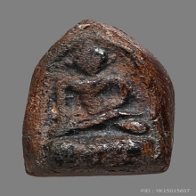 พระกรุวัดรังษี พิมพ์ใหญ่ เนื้อดินผสมผงพุทธคุณ ลงรักเก่า