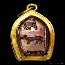 เหรียญปรกใบมะขามองค์พ่อจตุคามรามเทพ รุ่นชนะมาร วัดพระมหาธาตุ