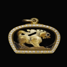 สิงห์หลวงพ่อหอม วัดชากหมาก