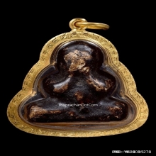 พระปิดตาหลวงปู่กลิ่น วัดสะพานสูง เนื้อผงคลุกรัก