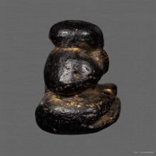 พระปิดตาพิมพ์ปั้น หลวงพ่อแก้ว วัดปากทะเล จ.เพชรบุรี