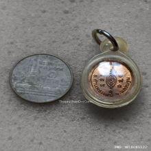 เหรียญเม็ดแตง หลวงปู่แผ้วปวโร วัดรางหมัน ปี 54