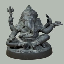 พระพิฆเนศ กรมศิลป พระคเณศวิทยาลัยนาฏศิลป เชียงใหม่ ปี2530