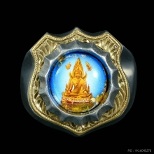แหวนล็อกเก็ตหลวงพ่อพระพุทธชินราช หนัาทองคำแท้ รุ่นแรก ปี2505