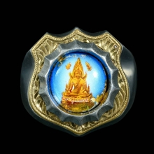 แหวนล็อกเก็ตหลวงพ่อพระพุทธชินราช หนัาทองคำแท้ รุ่นแรก ปี2505