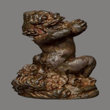 มัจฉานุ เนื้อเงิน มูลนิธิหลวงปู่ทิม ปี2537  ตอกโค๊ด มีจาร 