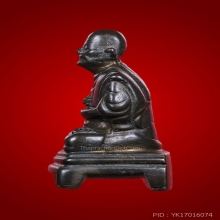 รูปหล่อสมเด็จโต อาจารย์เทพ สาริกบุตร เนื้อนวะโลหะ