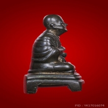 รูปหล่อสมเด็จโต อาจารย์เทพ สาริกบุตร เนื้อนวะโลหะ