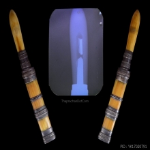 ๙ “บรรจุตะกรุด” มีดปากกาหลวงพ่อเดิม วัดหนองโพ ๙