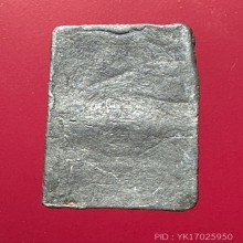 เหรียญหล่อหลวงปู่ศุข พิมพ์ประภามณฑลข้างเรียบ