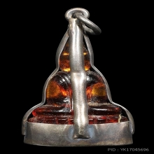 พระแก้วรุ่น2 หลวงพ่อเจียง ปี2493 สีแดงอำพัน(นิยม) สภาพสวยมาก