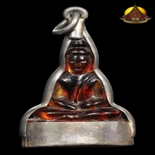 พระแก้วรุ่น2 หลวงพ่อเจียง ปี2493 สีแดงอำพัน(นิยม) สภาพสวยมาก