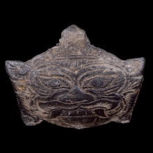 พระราหูกะลาแกะหลวงพ่อสังข์ วัดนากันตม ยุคต้น