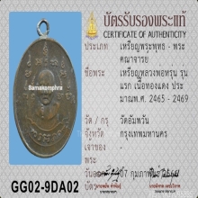 หลวงพ่อหรุ่น วัดอัมพวัน รุ่นแรก