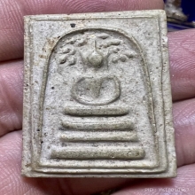 สมเด็จปรกโพธิ์เนื้อผงขาว วัดมฤคทายวัน (โพธิ์ลึก)สวยเดิมๆ