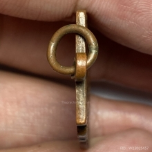 เหรียญรุ่นเเรกหลวงพ่อจีต วัดถ้ำเขาพลู  จ.ชุมพร ปี 2495