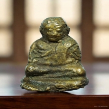 รูปหล่อหลวงพ่อเงิน เต็มองค์ อ.แจ๊ะ วัดบางคลาน จัดสร้าง