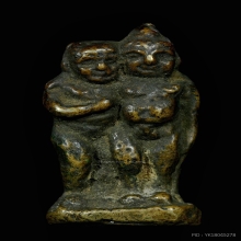 กัณหาชาลี บล็อคสามขานิยม รุ่นแรก หลวงพ่อคล้อย วัดบางไกรนอก 