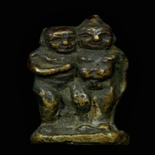 กัณหาชาลี บล็อคสามขานิยม รุ่นแรก หลวงพ่อคล้อย วัดบางไกรนอก 