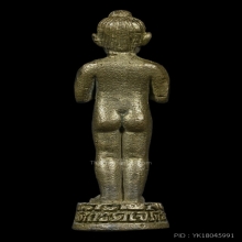 ไอ้ไข่(เด็กวัดเจดีย์) รูปหล่อลอยองค์รุ่นแรก ปี46 เนื้อทองผสม