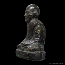 รูปหล่อ 100 ปี พระอาจารย์มั่น 2514 (พิมพ์นิยม นิ้วกระดก) 2