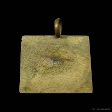 เหรียญ​หล่อ​หลวงปู่ภู​ (ตาโบ๋) วัดท่าฬ่อ จ.พิจิตร ปี2455