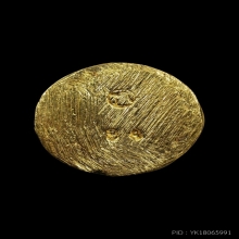 ไอ้ไข่(เด็กวัดเจดีย์) รุ่นทรัพย์เหลือล้น ปี62 เนื้อทองคำ3ซม.