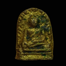 พระรอดวัดพระสิงห์ พิมพ์หน้าหนูจารก้นเลข ๕ จ.เชียงใหม่ ปี2496