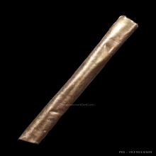 ตะกรุดเป่าแล่นหลวงพ่อบุญยัง เนื้อนาค ประมาณพ.ศ. 2485 - 2500