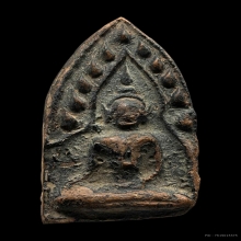 พระขุนแผนพลายตัด กรุบ้านกร่าง เทวดาจัมโบ้ ลงรัก