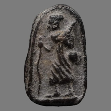 พระสีวลีพิมพ์ไม่มีย่าม(นิยม) หลวงพ่อกวย วัดโฆษิตตาราม ชัยนาท